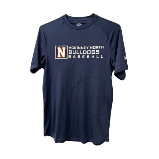 Bulldog Baseball Block N T-Shirt-Dryfit
