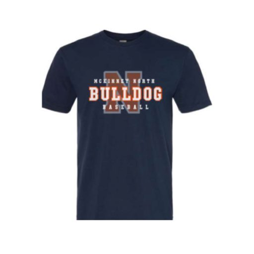 MNHS Bulldog Baseball Short Sleeve T-Shirt